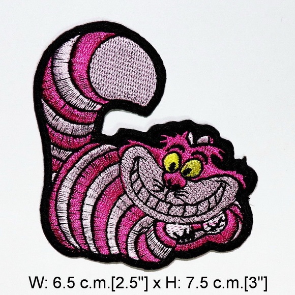 Accessories Cheshire Cat Patch Iron On Alice Wonderland Diy Poshmark
